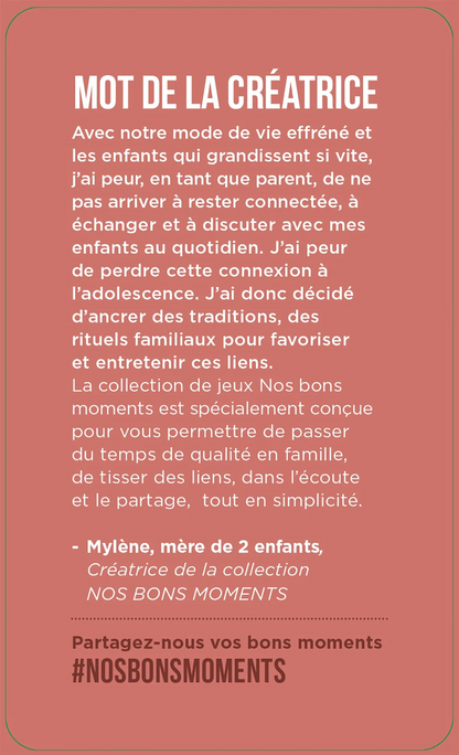 FAR FROM THE SCREENS "OUR GOOD TIMES"  FRENCH ONLY