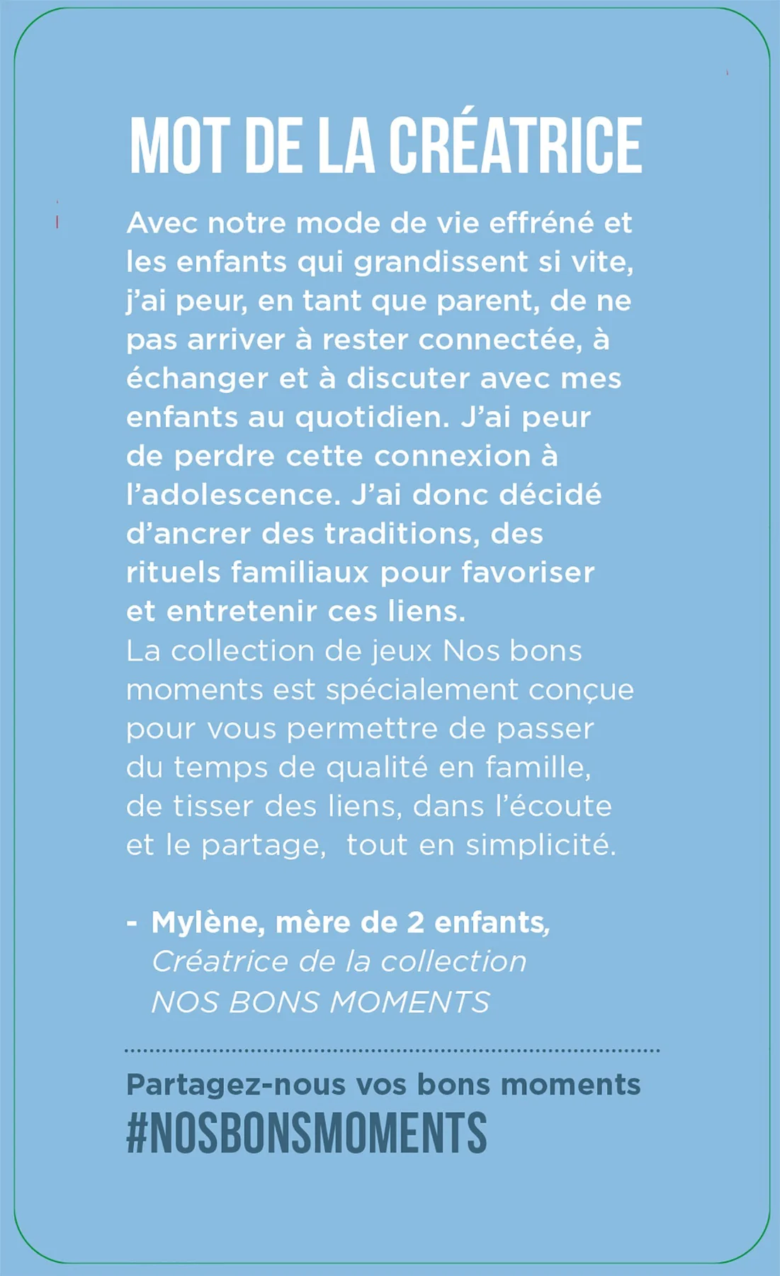 ON THE ROAD "OUR GOOD TIMES" FRENCH ONLY