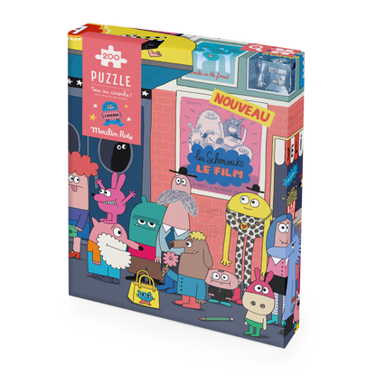 ALL TO THE MOVIES "THE SCHMOUKS" PUZZLE 200 PCS