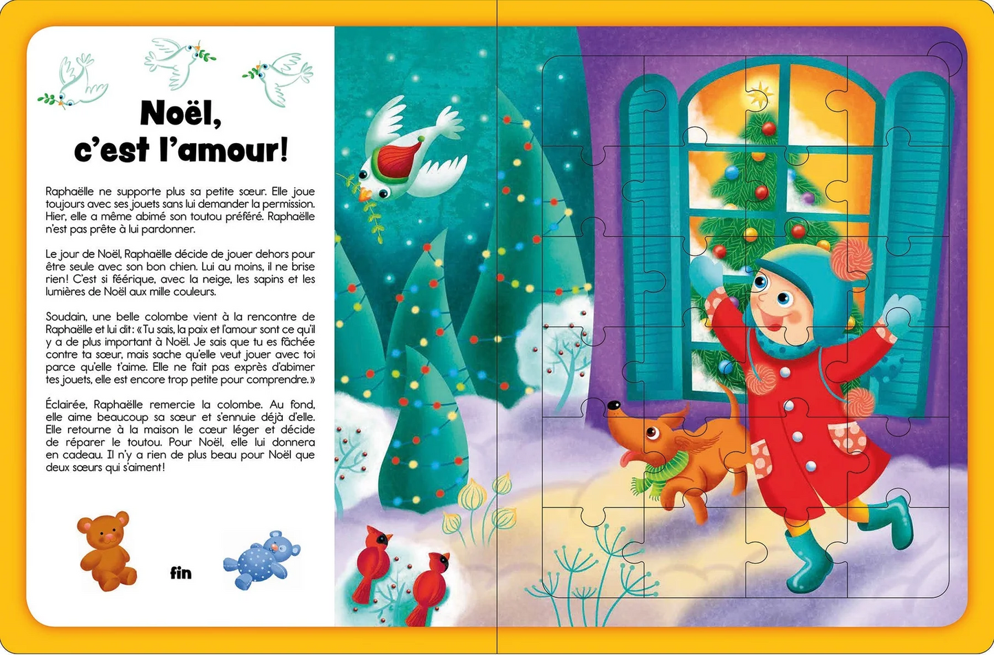 "MY MOST WONDERFUL CHRISTMAS STORIES" PUZZLE BOOK