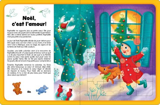 "MY MOST WONDERFUL CHRISTMAS STORIES" PUZZLE BOOK
