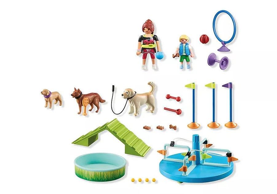AIRE DE JEUX POUR CHIENS, ENFANT ET ÉDUCATRICE "MY LIFE"