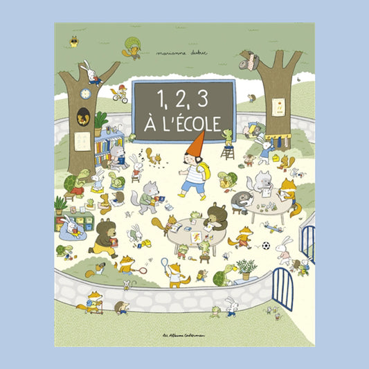 LIVRE 1, 2, 3 À L’ÉCOLE
