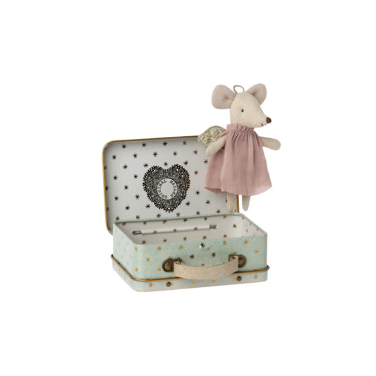 ANGEL MOUSE LITTLE SISTER IN HER SUITCASE