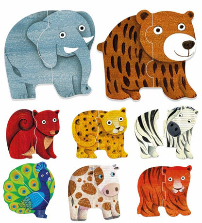 ANIMAUX PREMIERS ENCASTREMENTS "LA MAISON DES MATERNELLES TOUCHE ET JOUE"