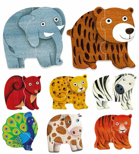 ANIMAUX PREMIERS ENCASTREMENTS "LA MAISON DES MATERNELLES TOUCHE ET JOUE"