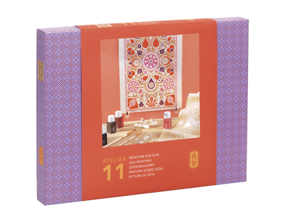 ATELIER 11 SILK PAINTING - FLOWERS "GRANDS AUGUSTINS WORKSHOP"