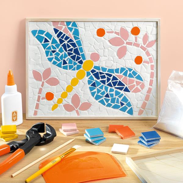 WORKSHOP 72 DRAGONFLY MOSAIC "ATELIER GRANDS AUGUSTINS"