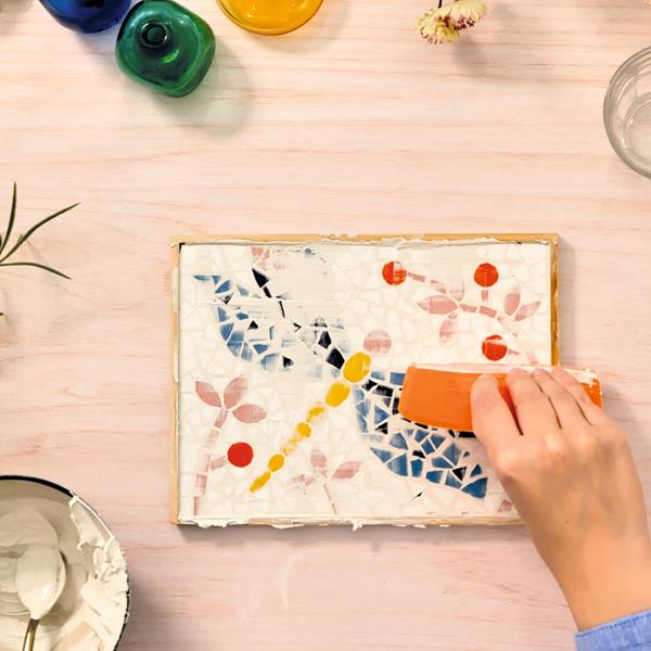 WORKSHOP 72 DRAGONFLY MOSAIC "ATELIER GRANDS AUGUSTINS"