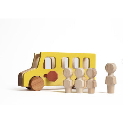 THE WOODEN SCHOOL BUS