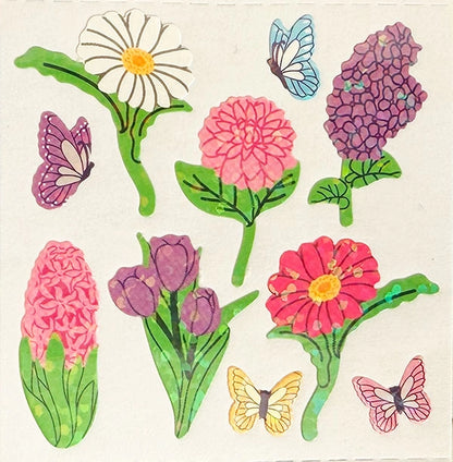 AUTOCOLLANTS FLEURS DE PRINTEMPS