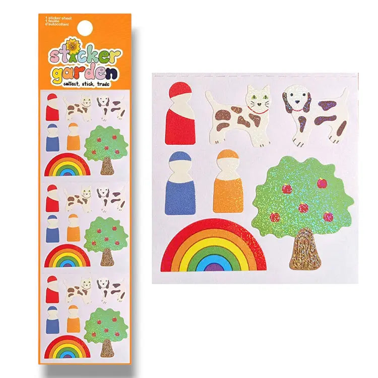 TWINKLE NATURAL WOODEN TOY STICKERS