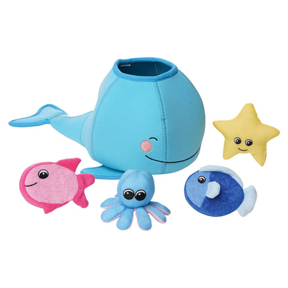 WHALE  FLOATING FILL-N-SPILL BATH TOY