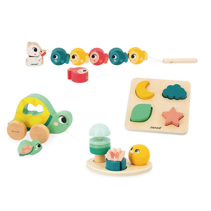 JANOD BOX - WOODEN TOYS 18 MONTHS