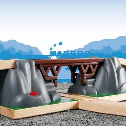 COLLAPSING BRIDGE FOR TRAIN SET