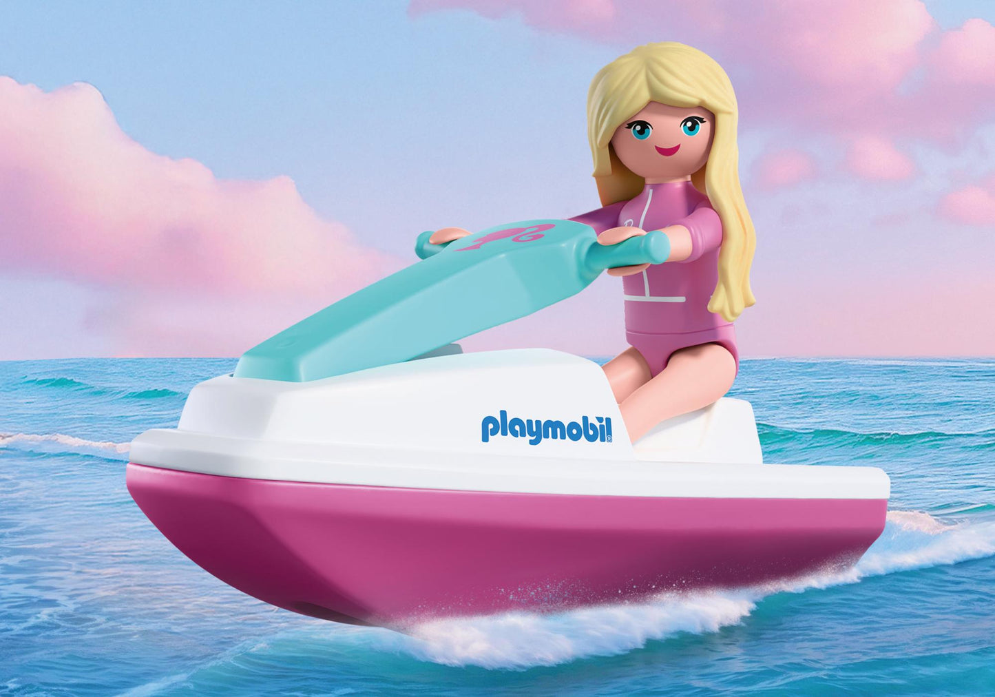 CONVERTIBLE WITH JET SKI "BARBIE"