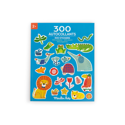 BOOK OF 300 STICKERS "LES TOUPITIS"