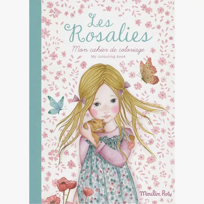 CAHIER DE COLORIAGE "LES ROSALIES"