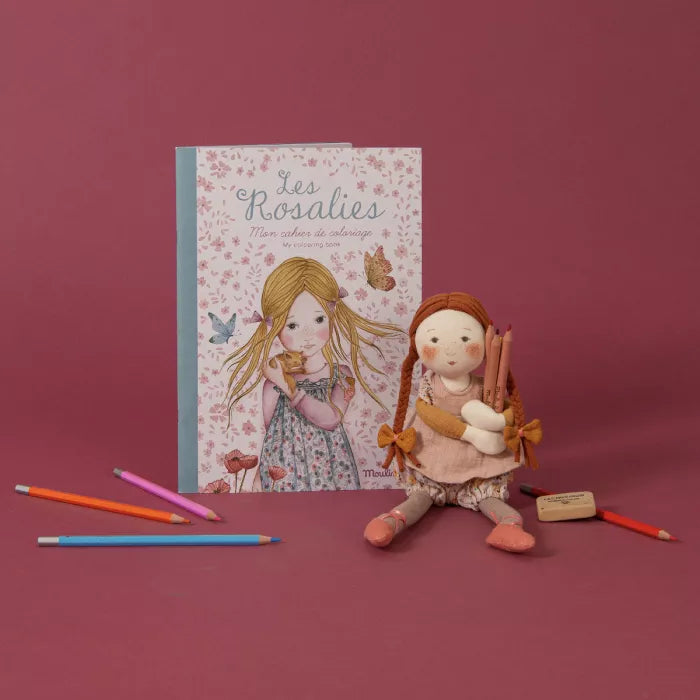 CAHIER DE COLORIAGE "LES ROSALIES"