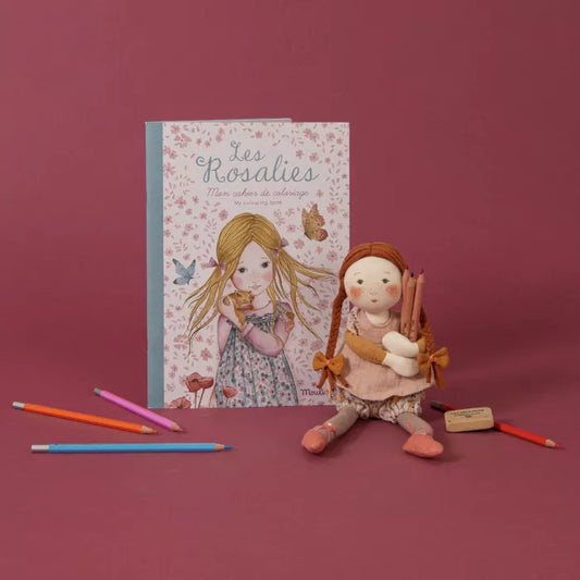 CAHIER DE COLORIAGE "LES ROSALIES"
