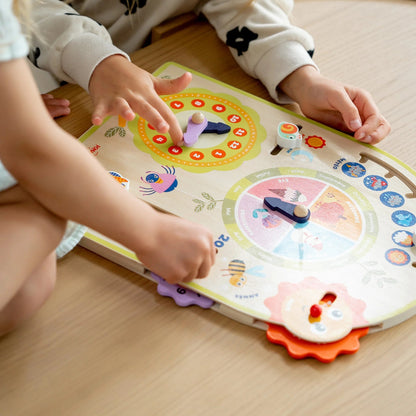 WOODEN PERPETUAL CALENDAR