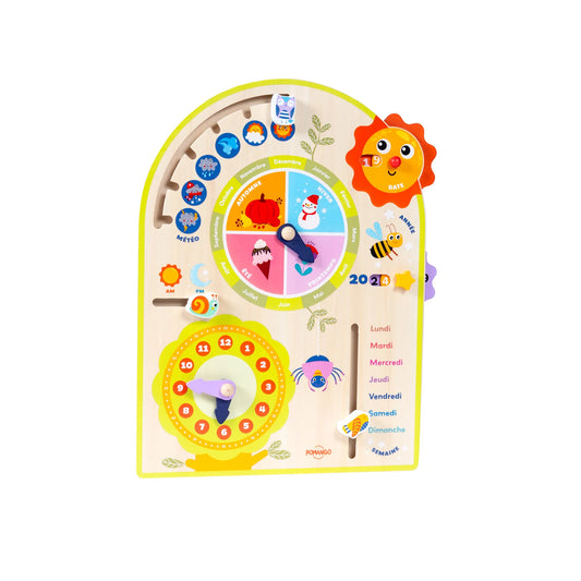 WOODEN PERPETUAL CALENDAR