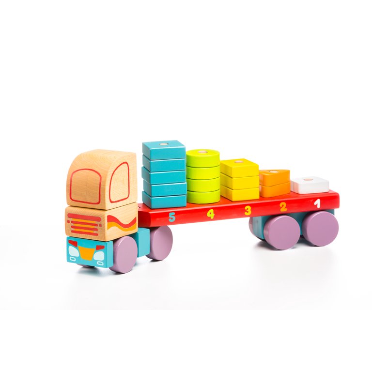 CAMION AVEC FORMES GÉOMÉTRIQUES