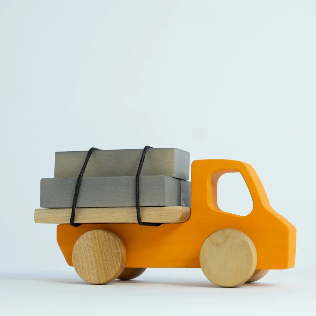 WOODEN FLATBED TRUCK