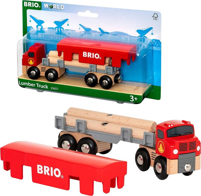 LUMBER TRUCK FOR TRAIN CIRCUIT