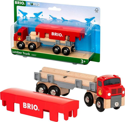 LUMBER TRUCK FOR TRAIN CIRCUIT