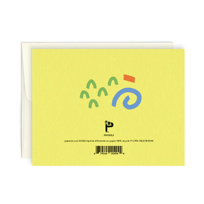 "Félicitations" GREETING CARD