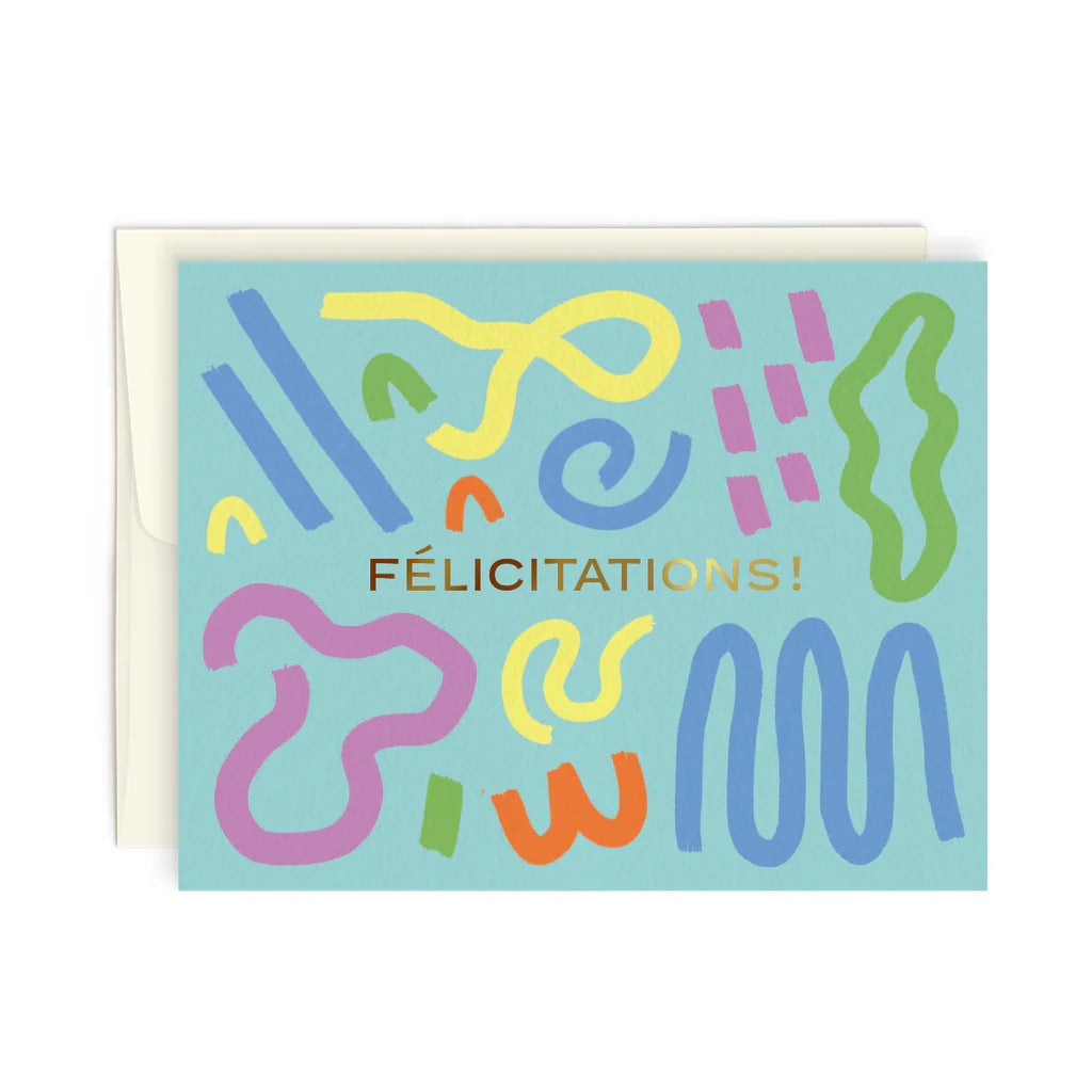 "Félicitations" GREETING CARD