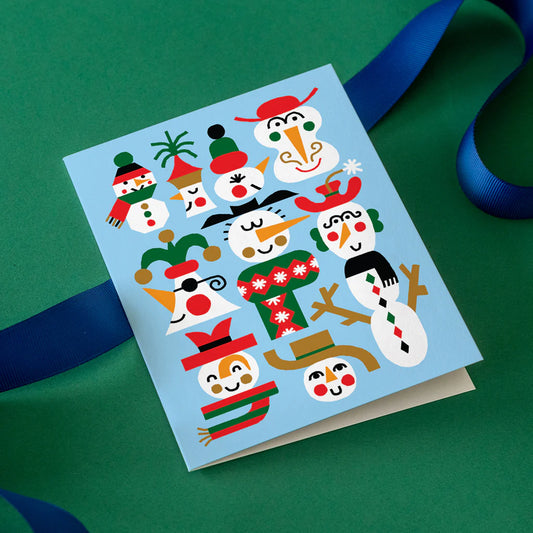 FROSTY CHRISTMAS CARD