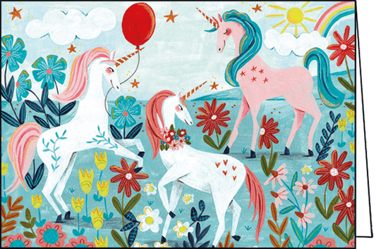 UNICORN GREETING CARD