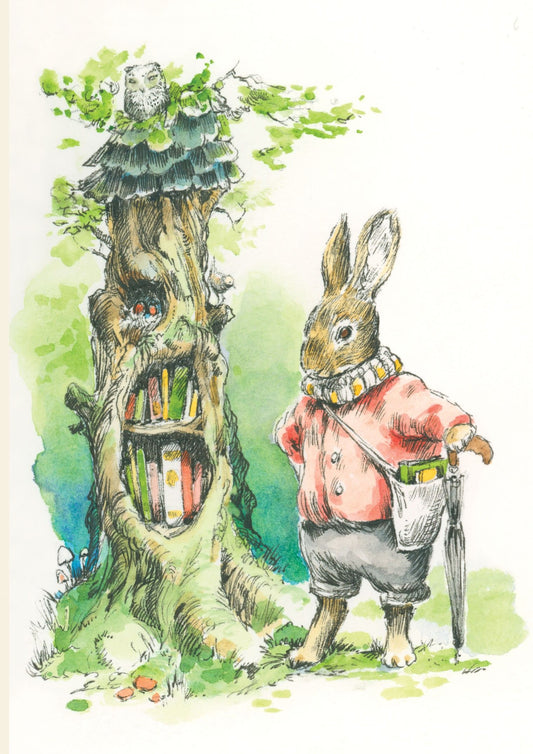 CARTE DE SOUHAIT LIÈVRE