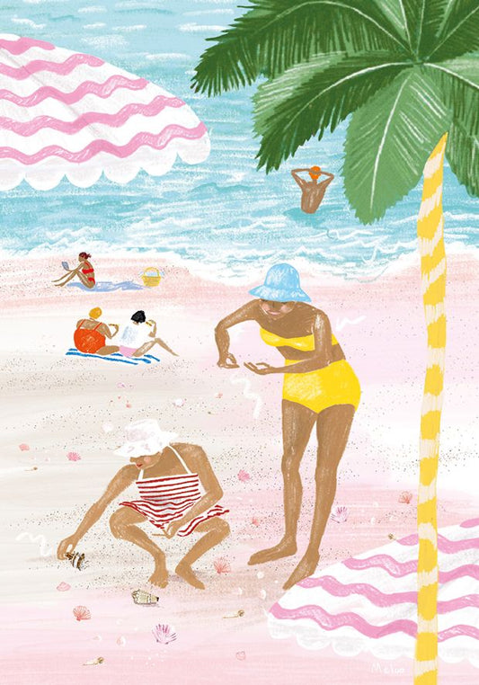 BEACH TRIP GREETING CARD