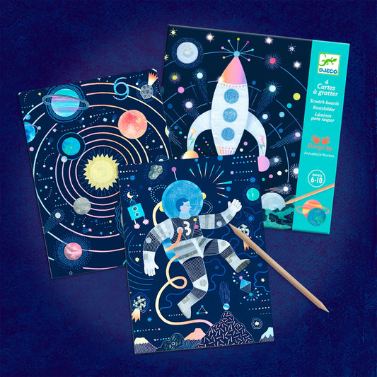 SCRATCH BOARDS COSMIC MISSION