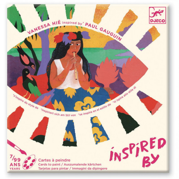 GOUACHES "POLYNÉSIE " INSPIRÉES PAR PAUL GAUGUIN