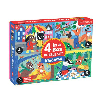 KINDNESS 4-IN-A-BOX PROGESSIVE PUZZLE