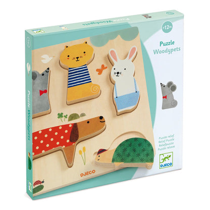 WOODYPETS WOODEN PUZZLE