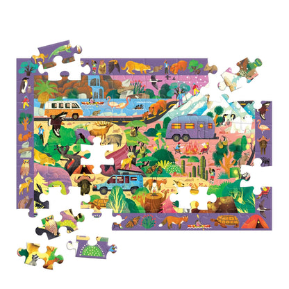 CASSE-TÊTE CHERCHE ET TROUVE LA GRANDE NATURE 64 MCX