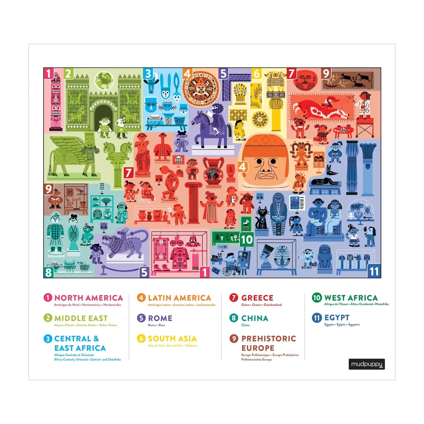 CASSE-TÊTE CHERCHE ET TROUVE "ART ET MUSÉE" 64 MCX