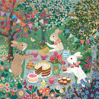 "SPRING TEA PARTY" PUZZLE 500 PIECES