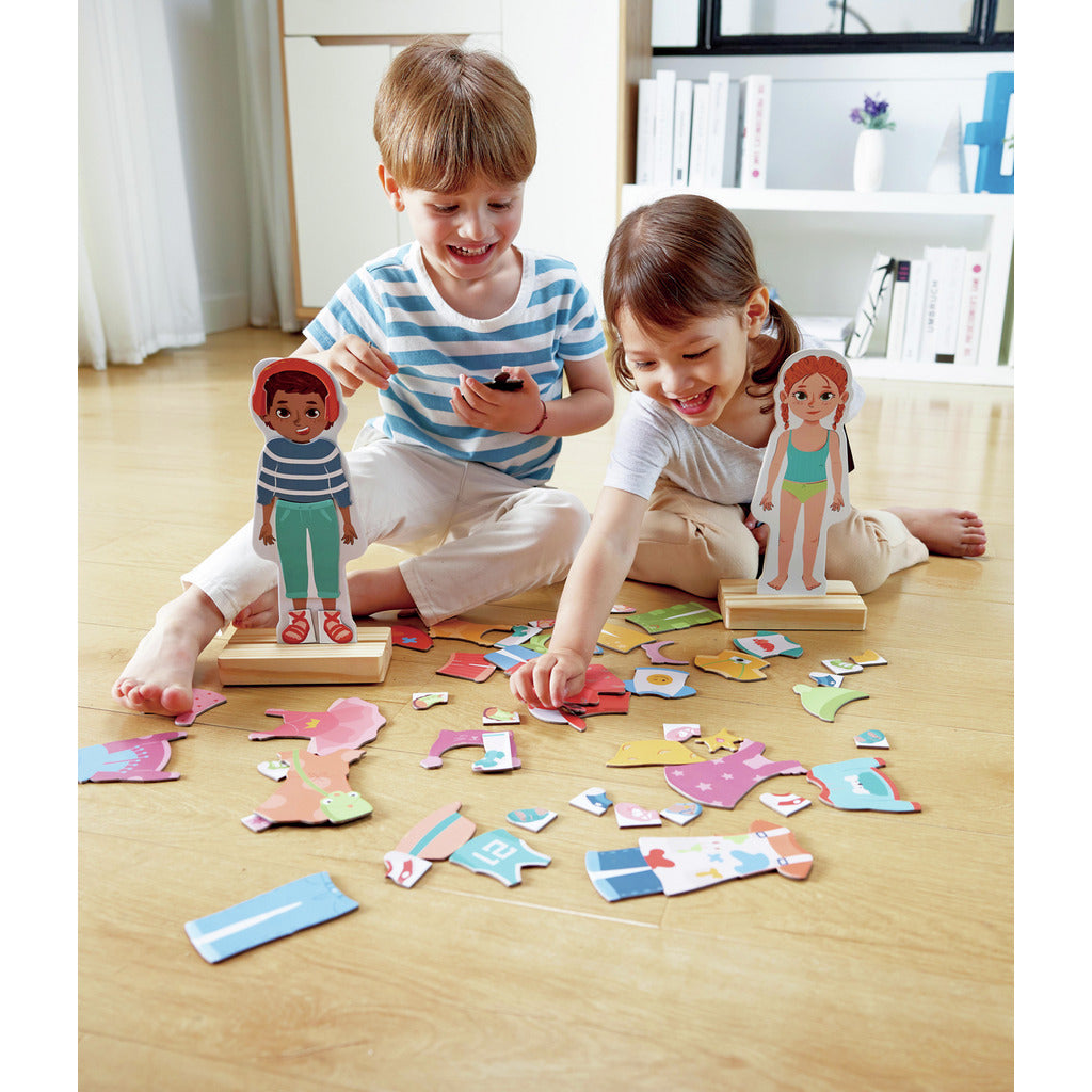 DRESS UP MAGNETIC PUZZLE
