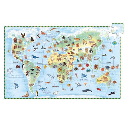 OBSERVATION PUZZLE WORLD ANIMALS 100 PCS