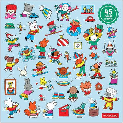 SEARCH & FIND PUZZLE "WINTER CHALET" 500 PCS