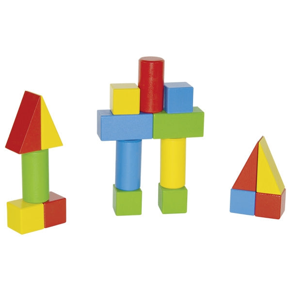 CHARIOT À TIRER AVEC BLOCS EN BOIS