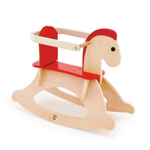 GROW WITH ME WOODEN ROCKING HORSE