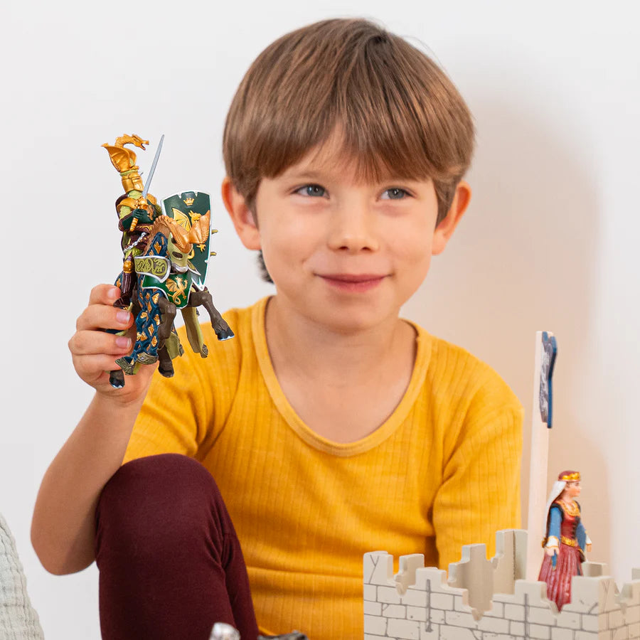 FIGURINE MAÎTRE DES ARMES CIMIER DRAGON