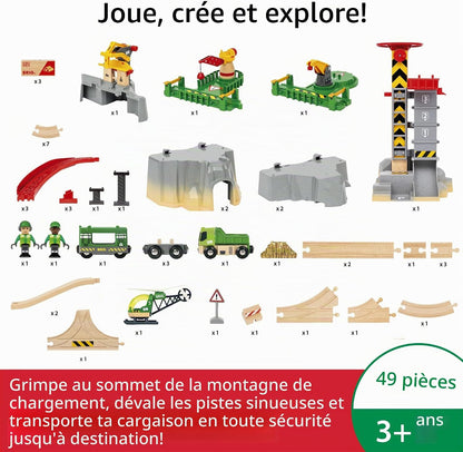 CARGO MOUNTAIN TRAIN SET